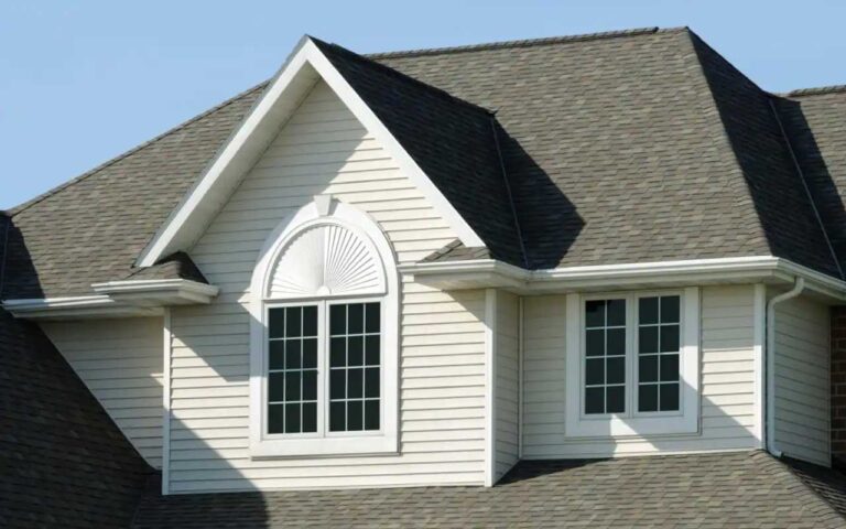 A new roof for a home