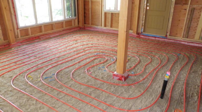 basement radiant heat