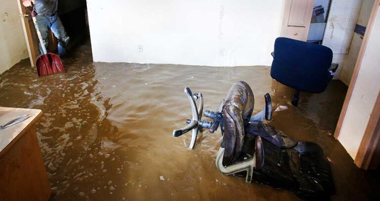 Basement flood