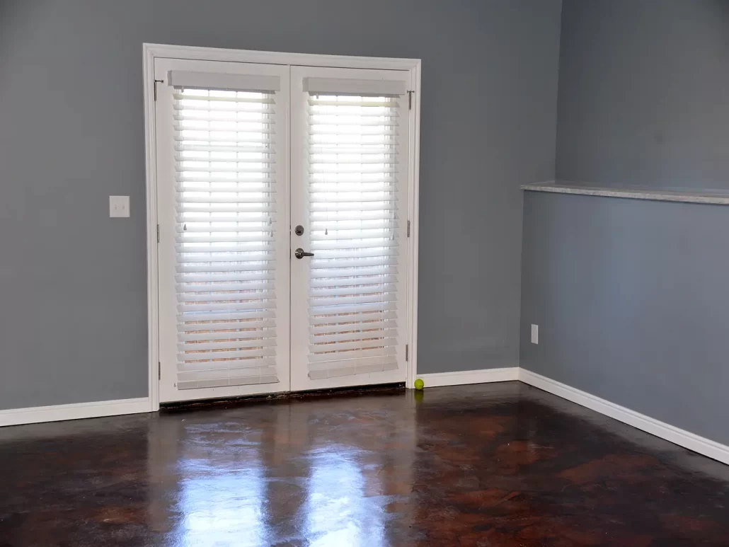 Spanish Fork Utah Basement Finishing Acid Stained Flooring