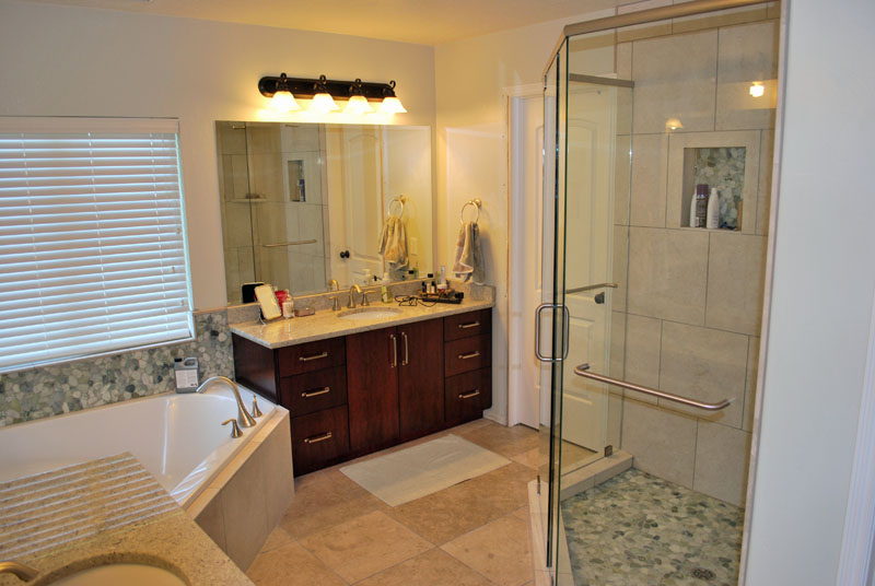 Holladay Utah Basement Finishing Custom Bathroom