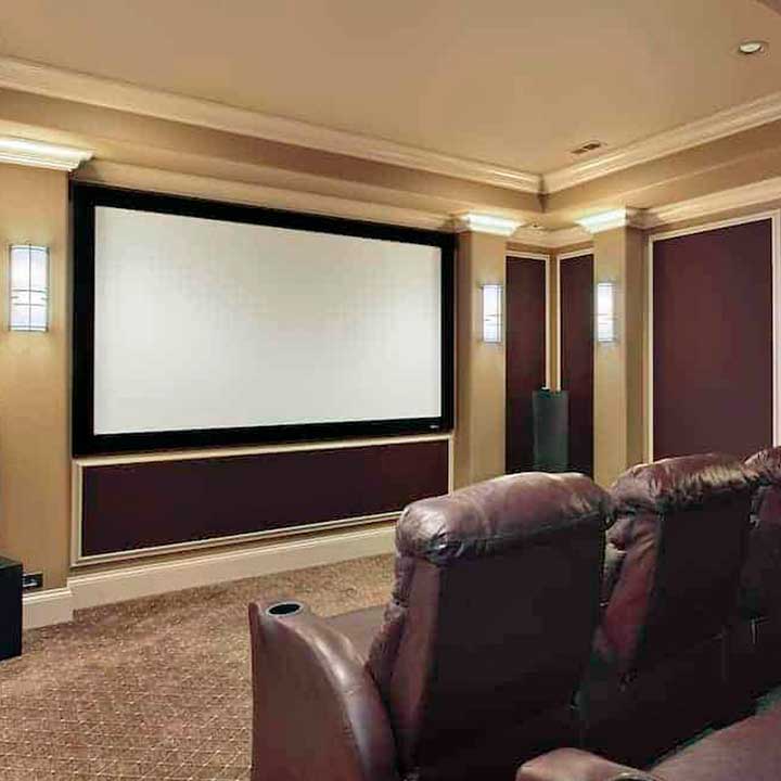 Eagle Mountain Utah Basement Theater Room