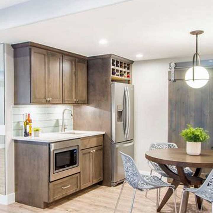 Layton Utah Basement Kitchen