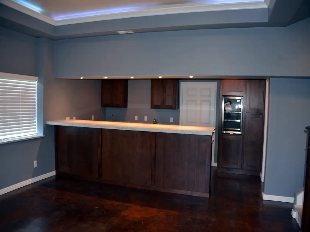 Spanish Fork Utah Basement Wet Bar