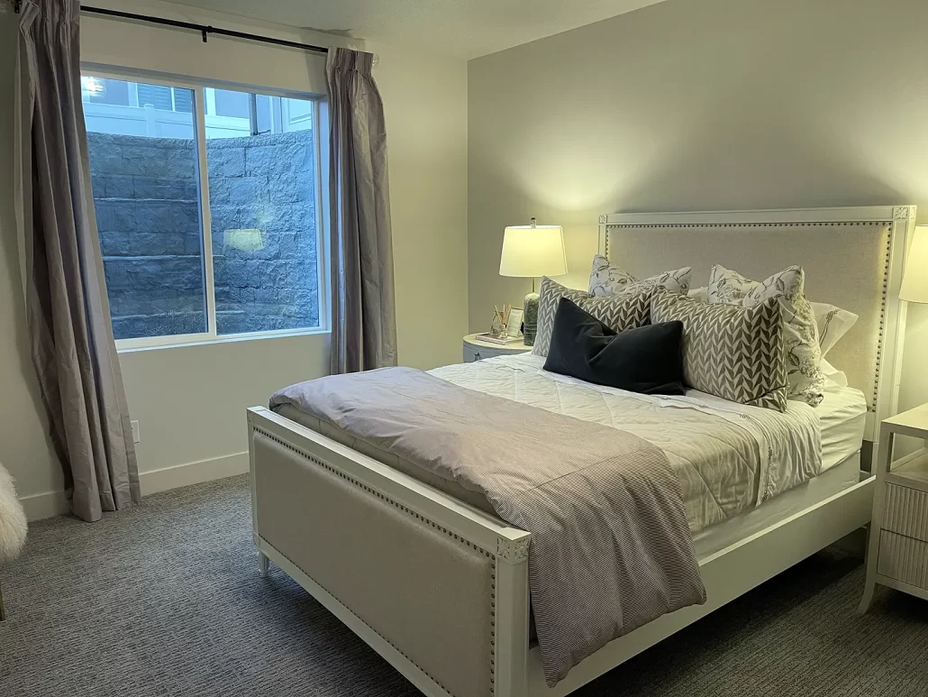 Orem Utah Basement Finishing- bedroom