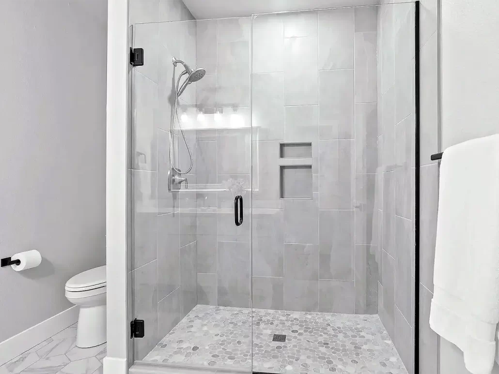 Alpine Utah Basement Bathroom Shower