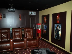 Sandy Utah Basement Media Room