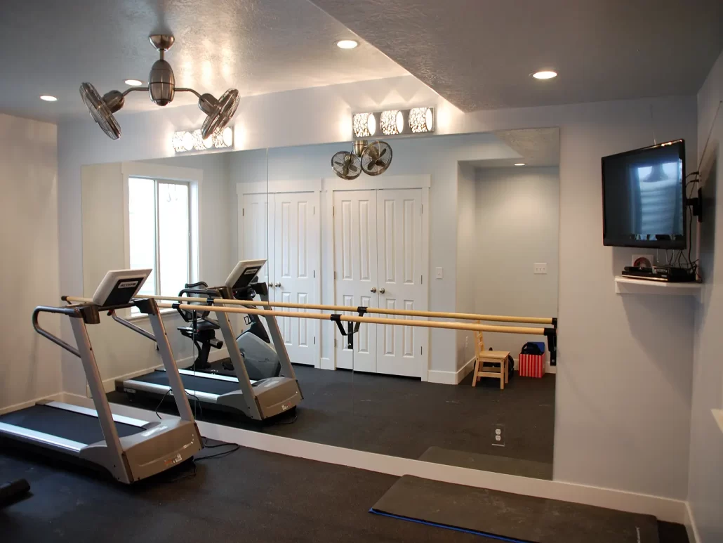 Sandy Utah Basement Finishing- Home Gym